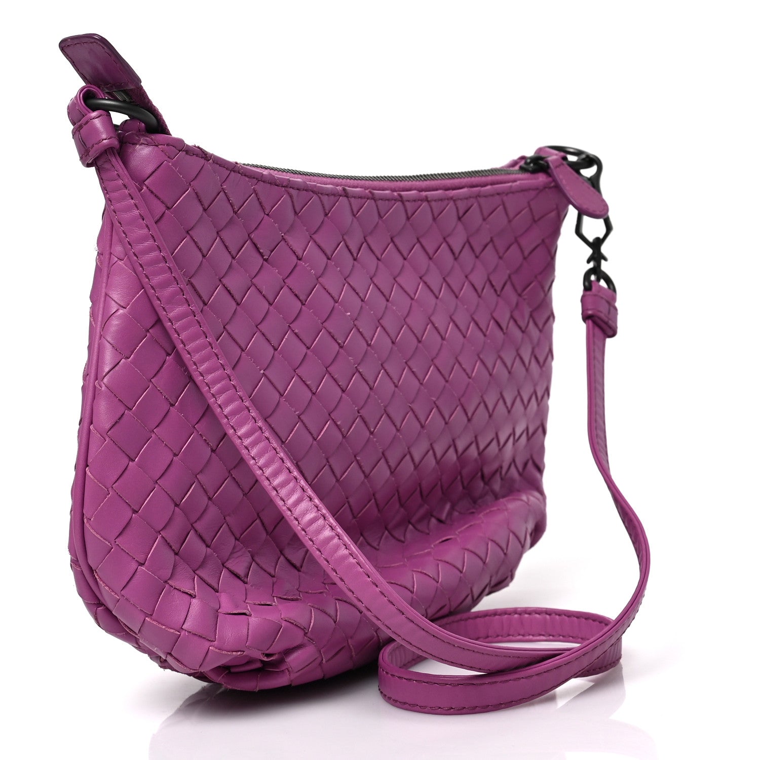 Bottega Veneta Nappa Intrecciato Crossbody Peony 3 of 8