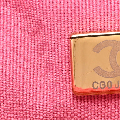 Chanel Tweed Quilted Medium Chanel 19 Flap Pink 7 of 11