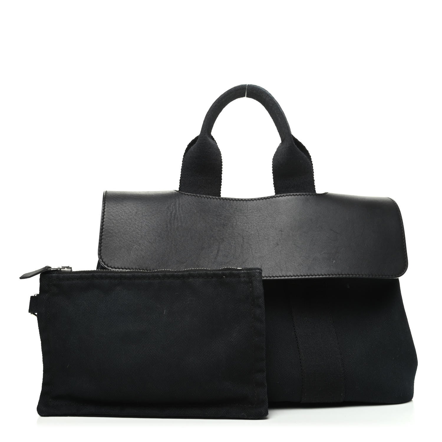 Hermes Toile Swift Valparaiso Tote PM Black 1 of 10
