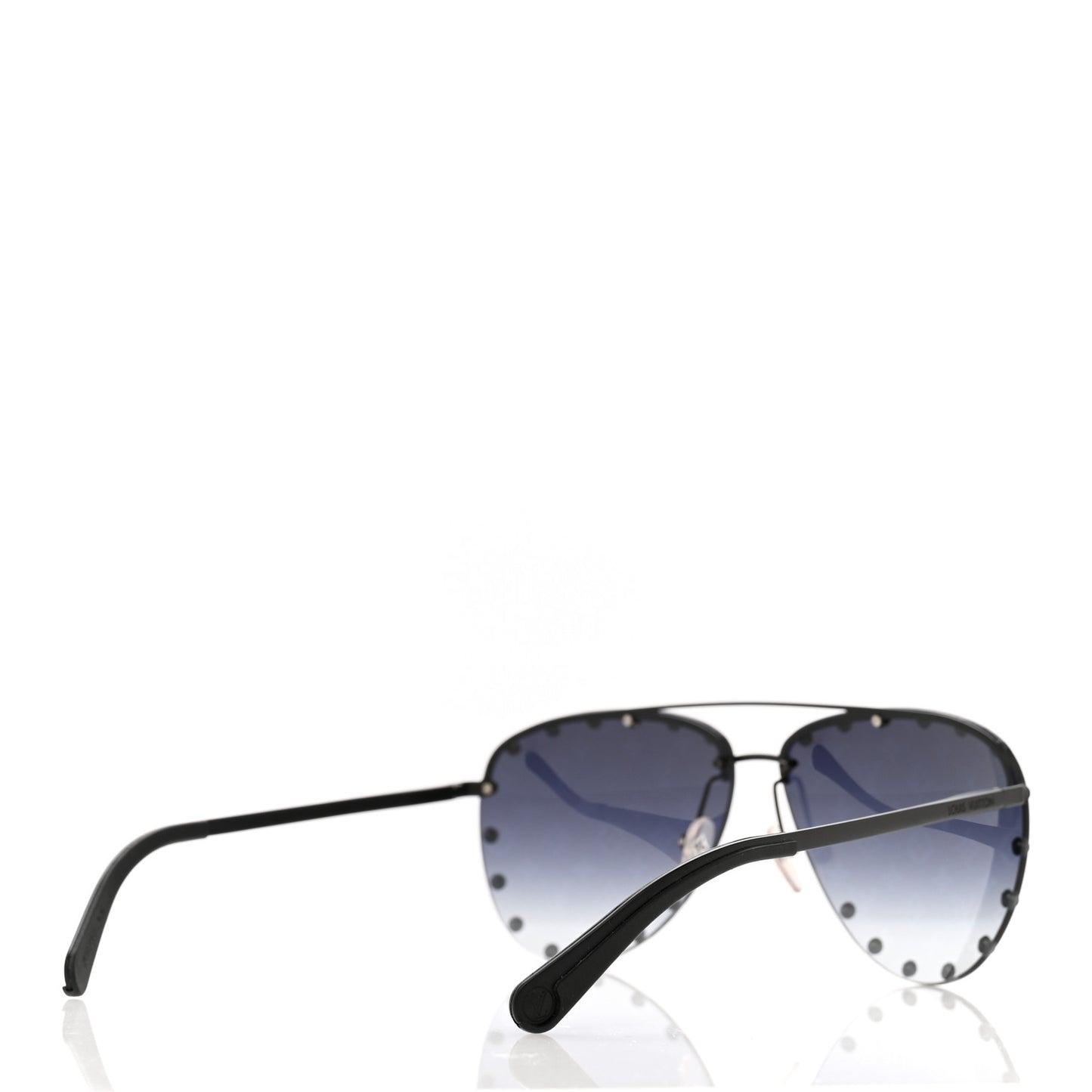 Monogram The Party Aviator Sunglasses Z0971U Black