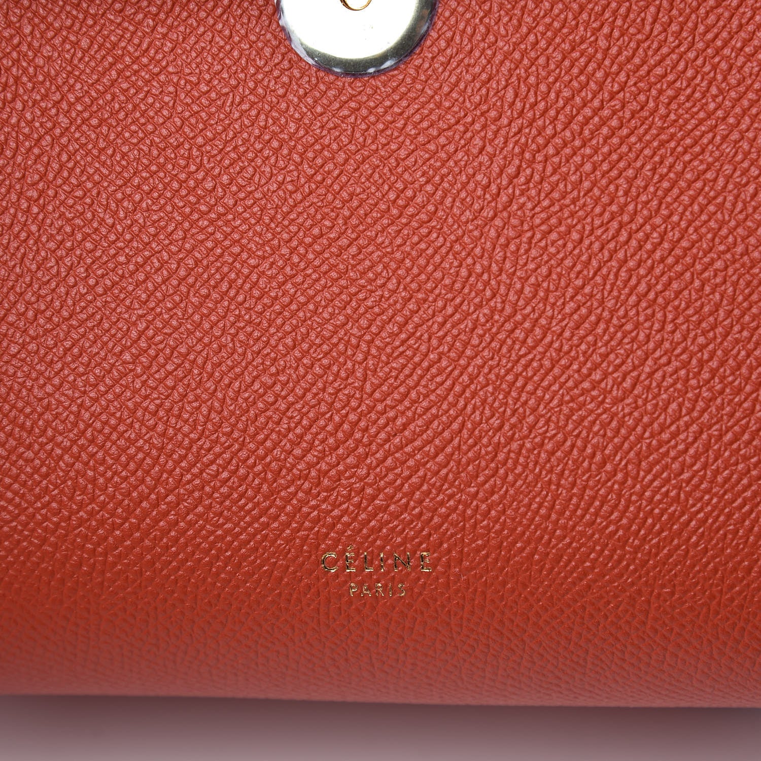 Celine Grained Calfskin Nano Belt Bag Terracotta 6 of 9