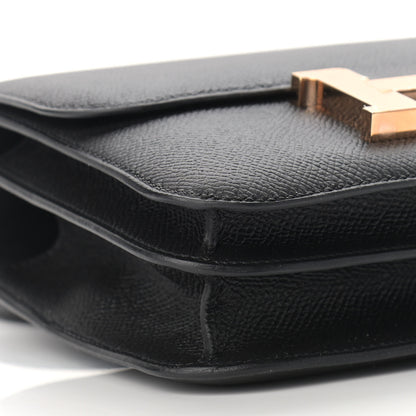 Hermes Epsom Constance 18 Black 9 of 10