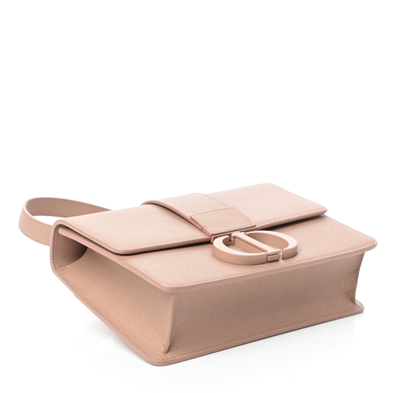 Christian Dior Ultra Matte Grained Calfskin 30 Montaigne Flap Bag Blush 4 of 8