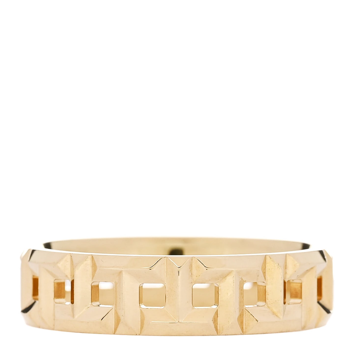 18K Yellow Gold T True Wide Ring 60 9