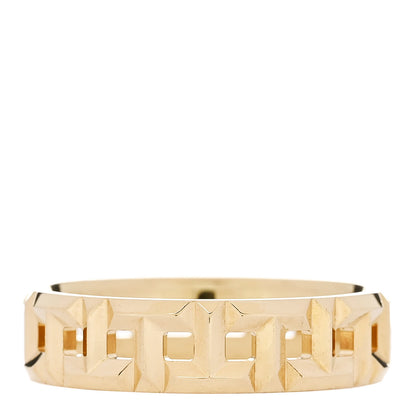 Tiffany 18K Yellow Gold T True Wide Ring 60 9 3 of 5