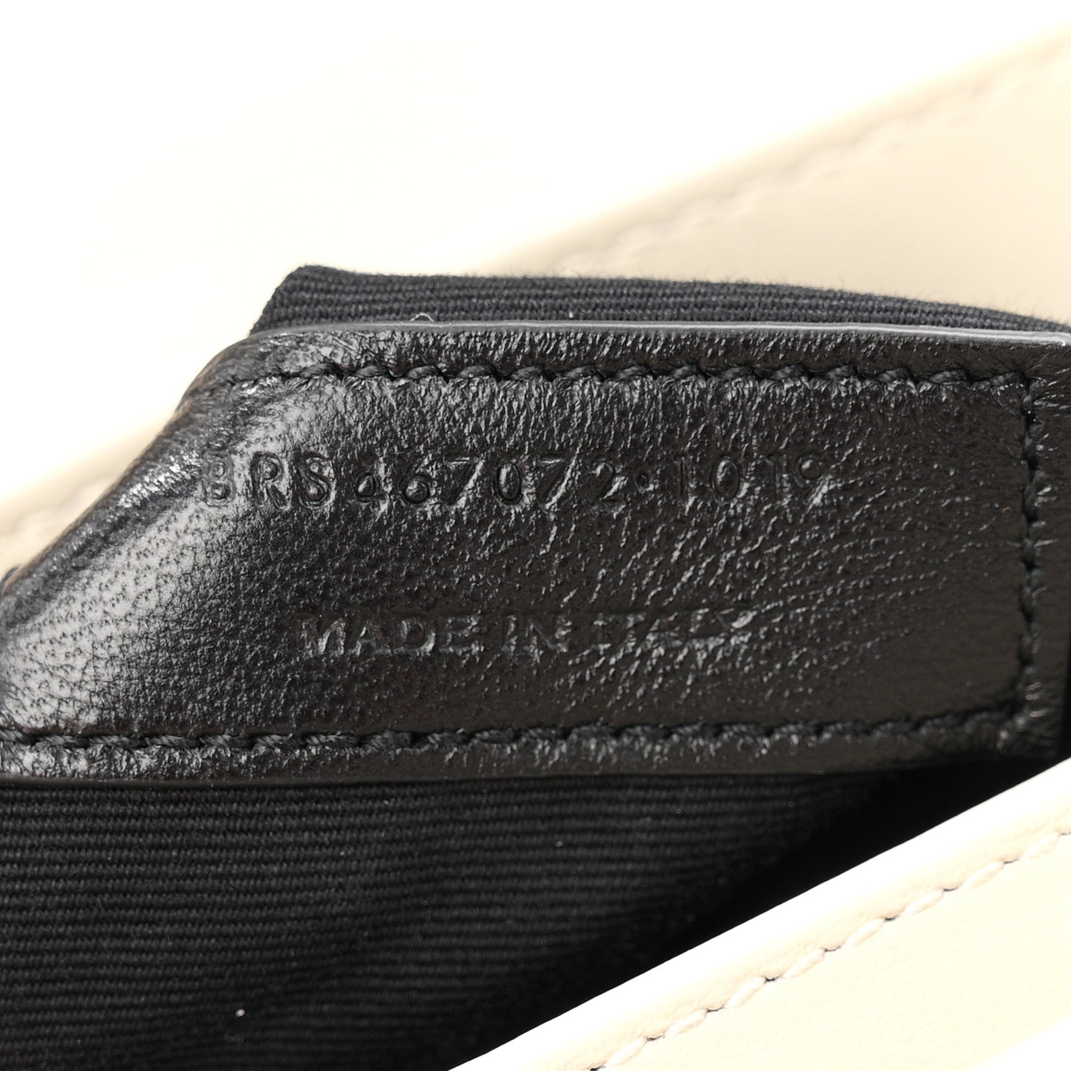Saint Laurent Calfskin Y Quilted Monogram Toy Loulou Satchel Ivory 7 of 11