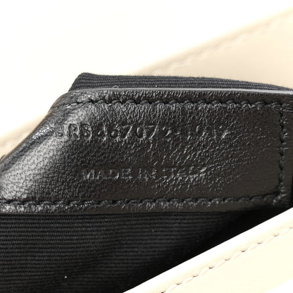 Saint Laurent Calfskin Y Quilted Monogram Toy Loulou Satchel Ivory 7 of 11