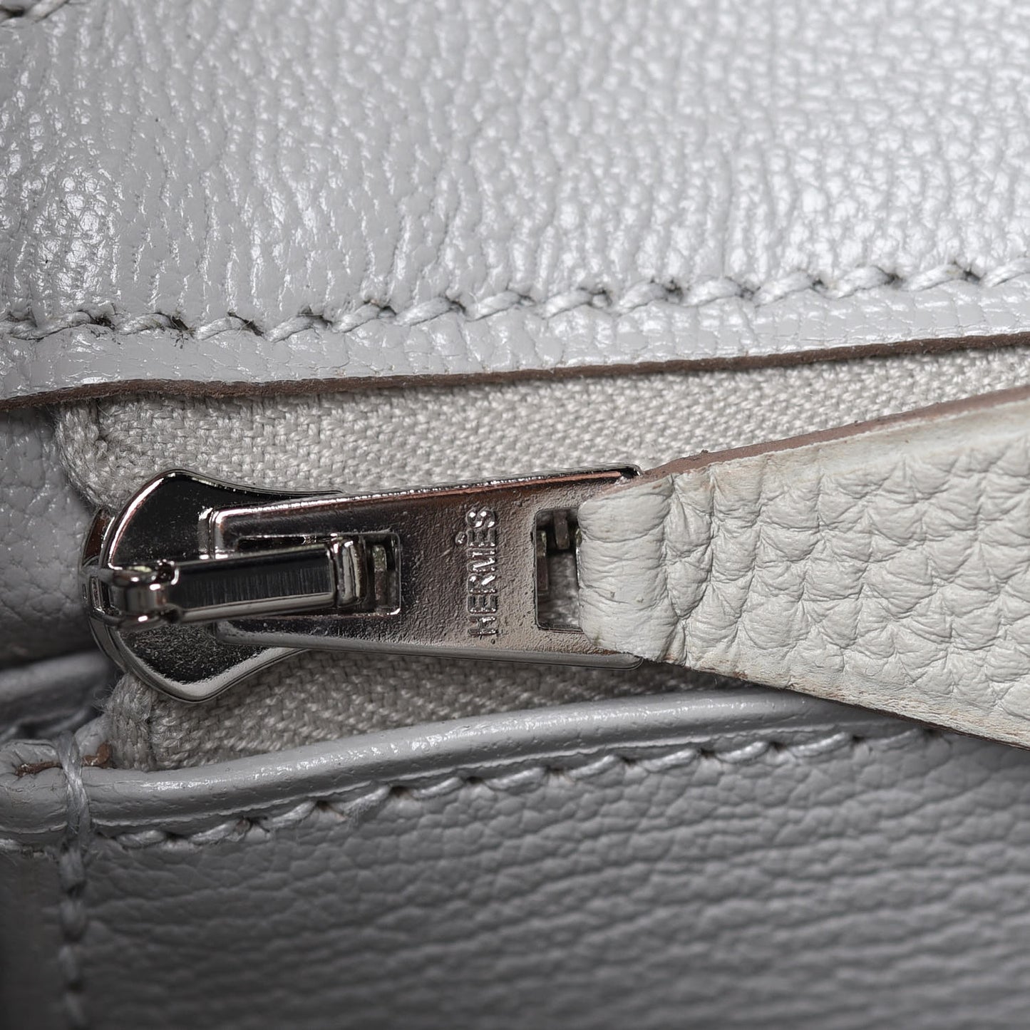 Togo Birkin 25 Gris Perle