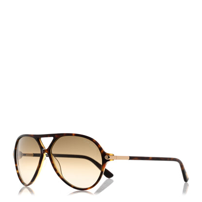 Tom Ford Leopold Sunglasses TF197 Havana 1 of 8
