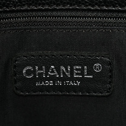 Chanel Caviar Quilted Petit Shopping Tote PST Black 6 of 12