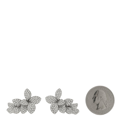 Pasquale Bruni 18K White Gold Diamond Petite Garden Earrings 2 of 4