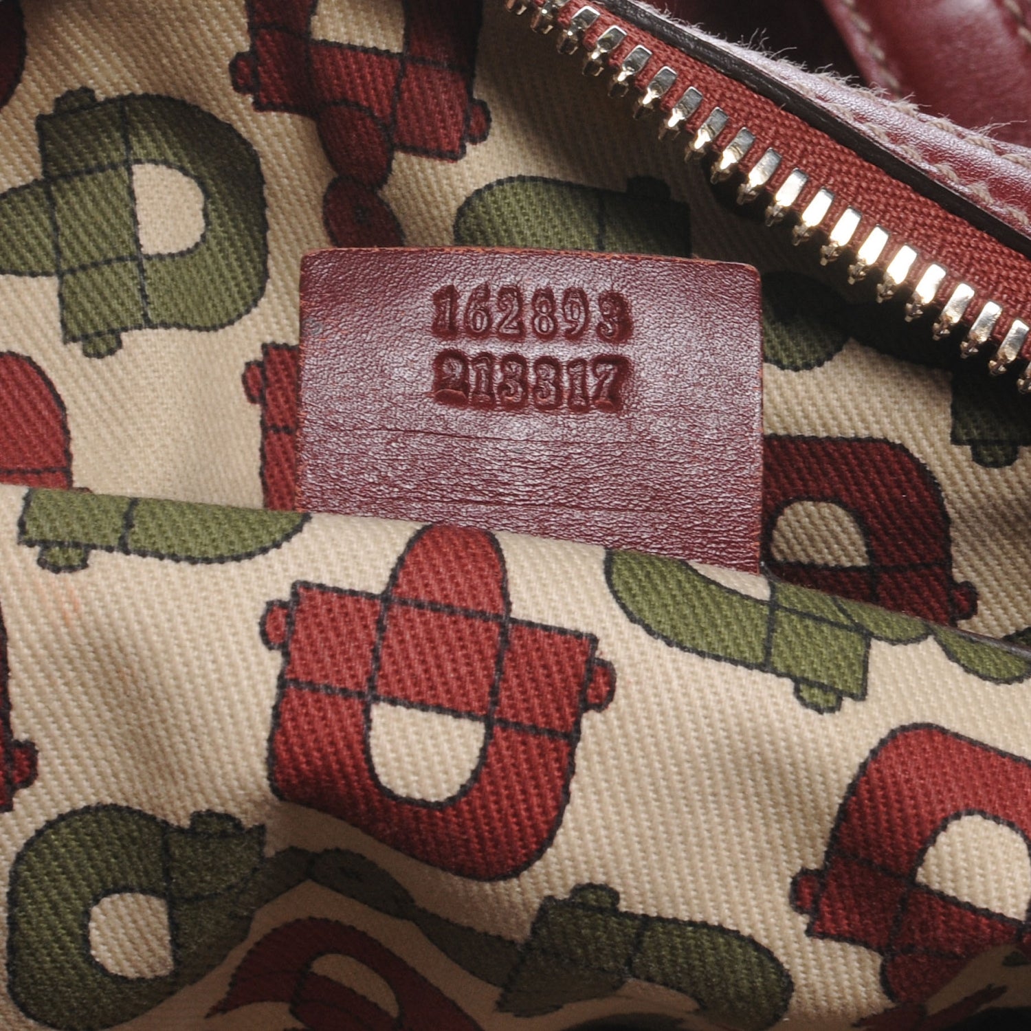 Gucci Guccissima 85th Anniversary Large Boston Rusty Red 7 of 7