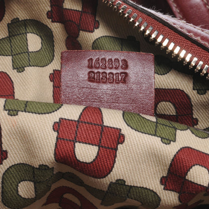 Gucci Guccissima 85th Anniversary Large Boston Rusty Red 7 of 7
