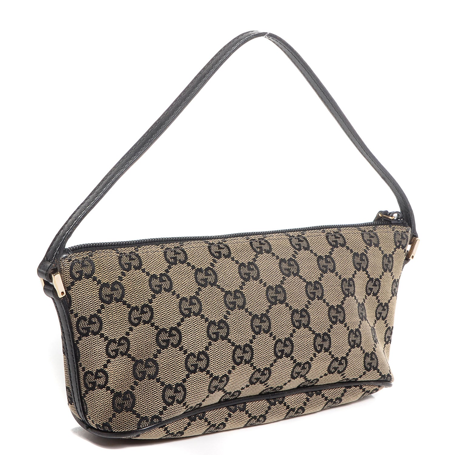 Gucci Monogram Boat Pochette Black 3 of 7
