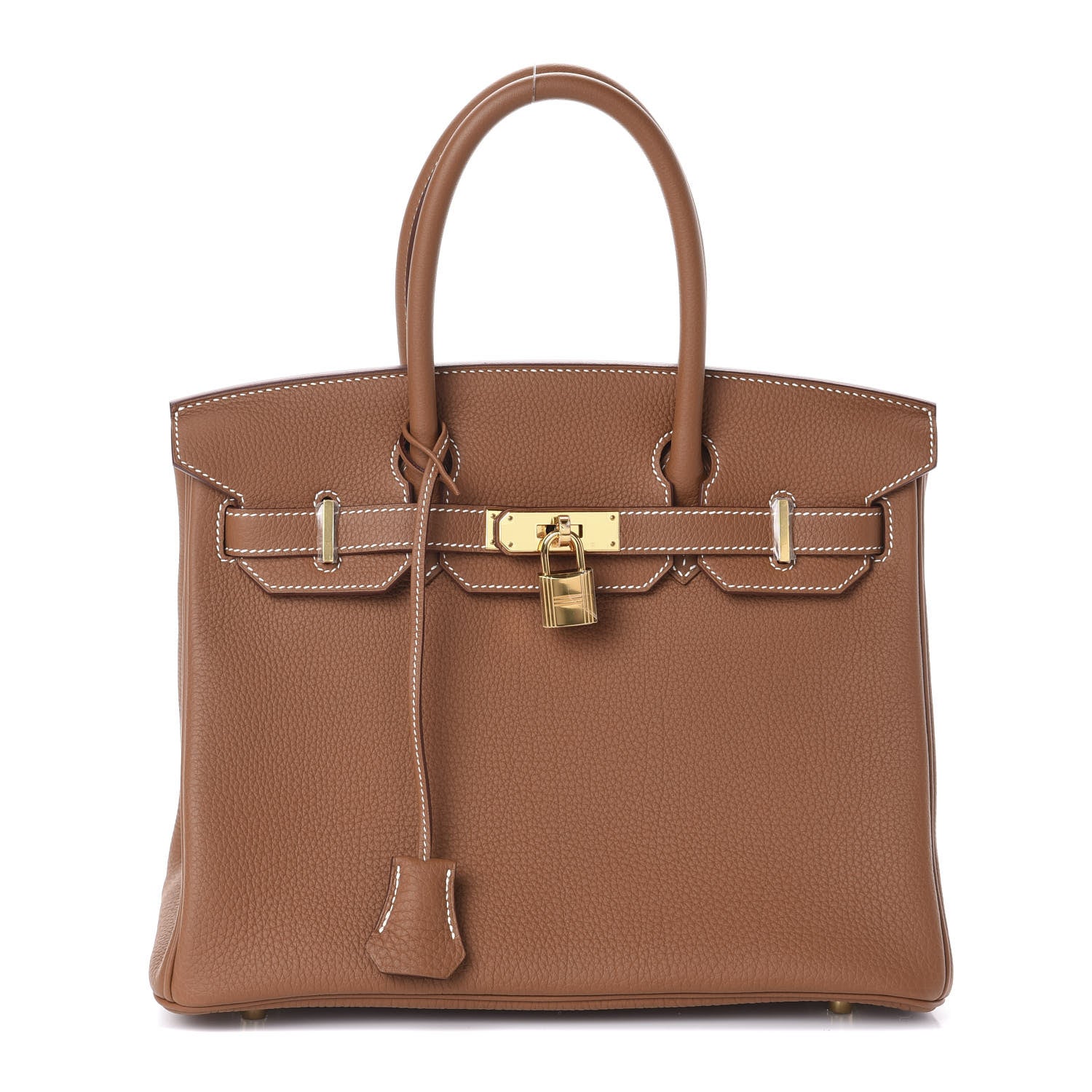 Hermes Togo Birkin 30 Gold 1 of 8