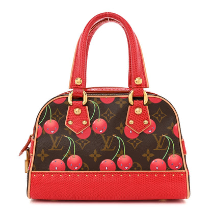 Louis Vuitton Lizard Monogram Cerises Neo Deauville 1 of 10