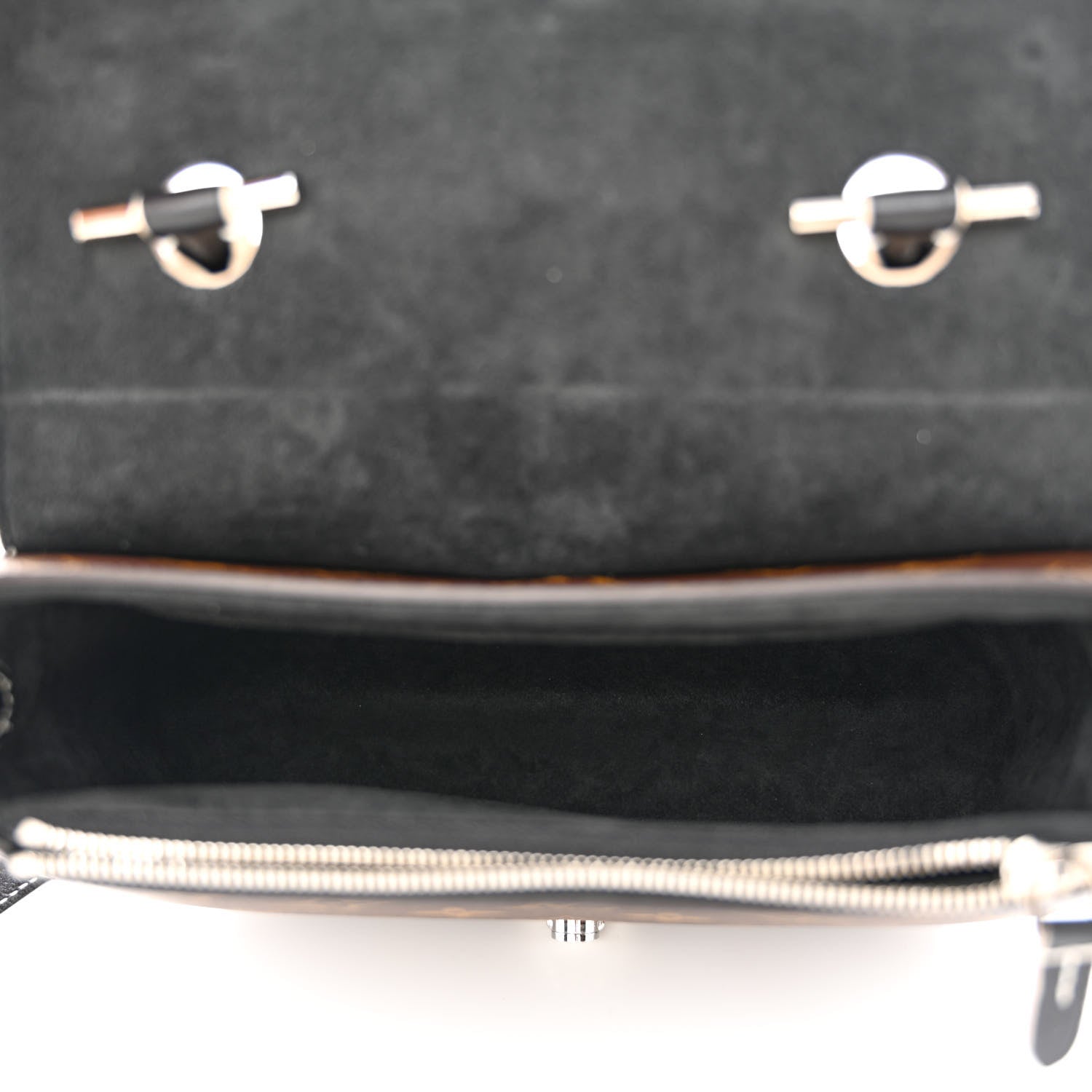 Louis Vuitton Calfskin Monogram Chain It Bag PM Black 5 of 11