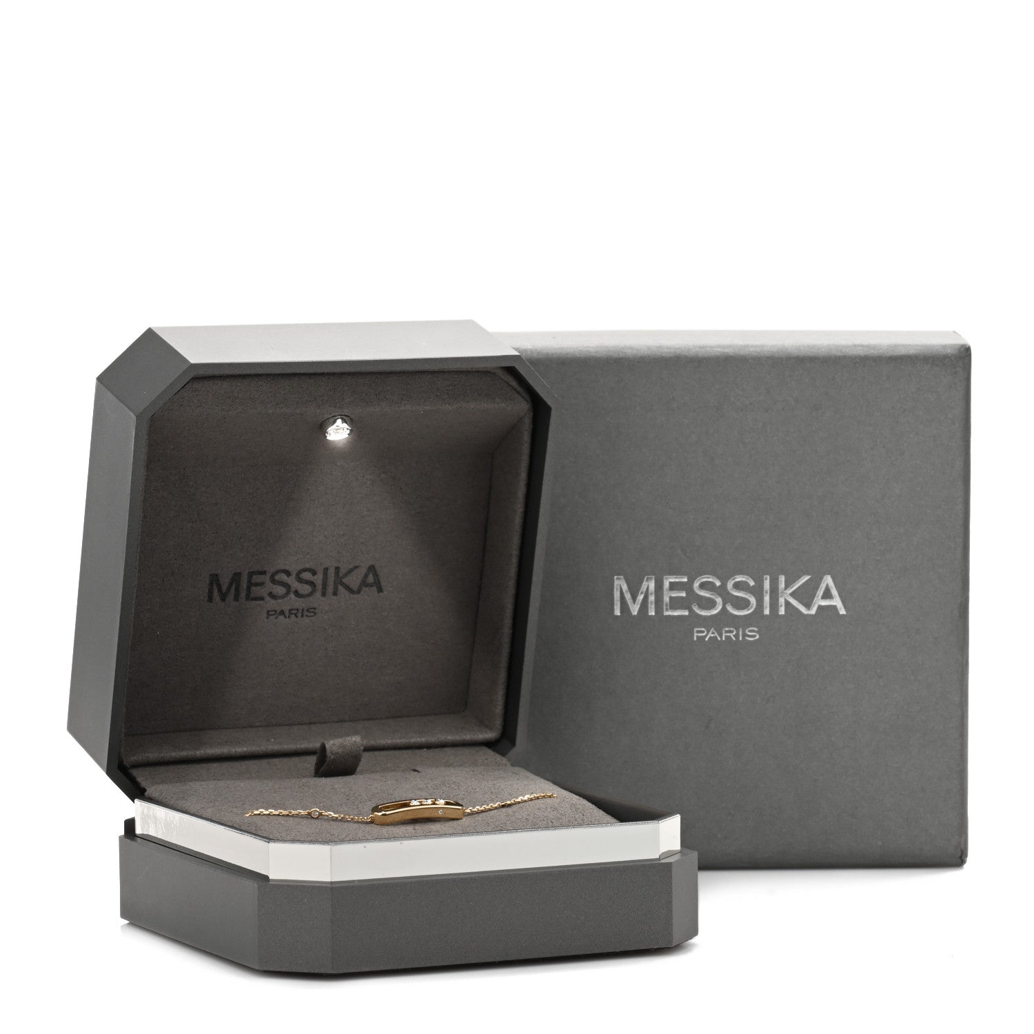 Messika 18K Yellow Gold Diamond Baby Move Bracelet 4 of 4