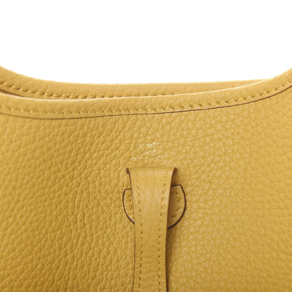 Hermes Taurillon Clemence Evelyne TPM Jaune Ambre 5 of 10