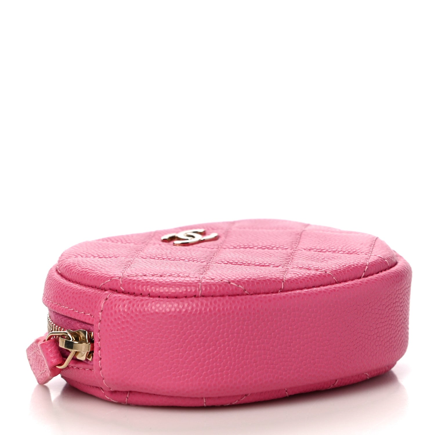 Chanel Caviar Quilted Zip Around Classic Coin Purse 4 of 11