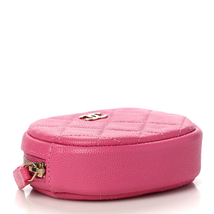 Chanel Caviar Quilted Zip Around Classic Coin Purse 4 of 11