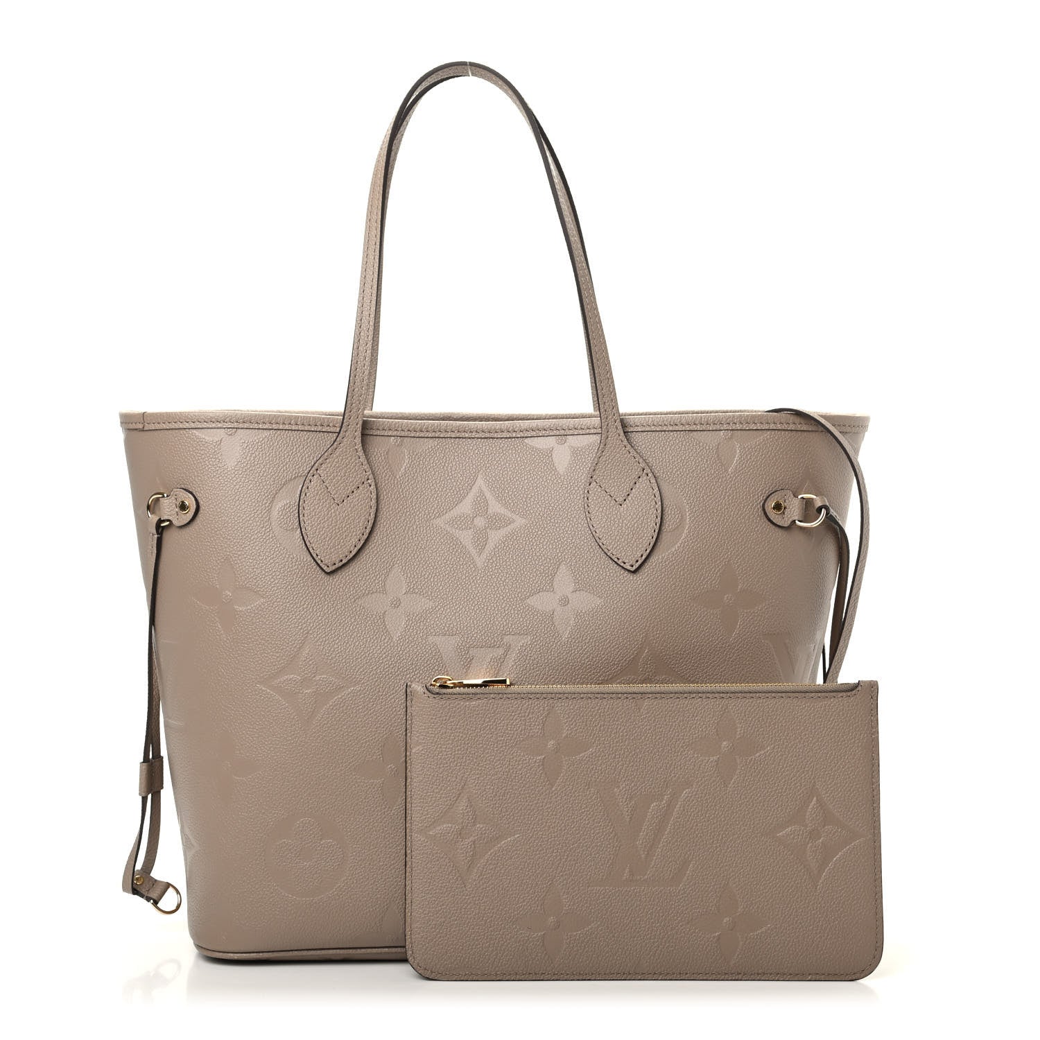 Louis Vuitton Empreinte Monogram Giant Neverfull MM Tourterelle 1 of 9