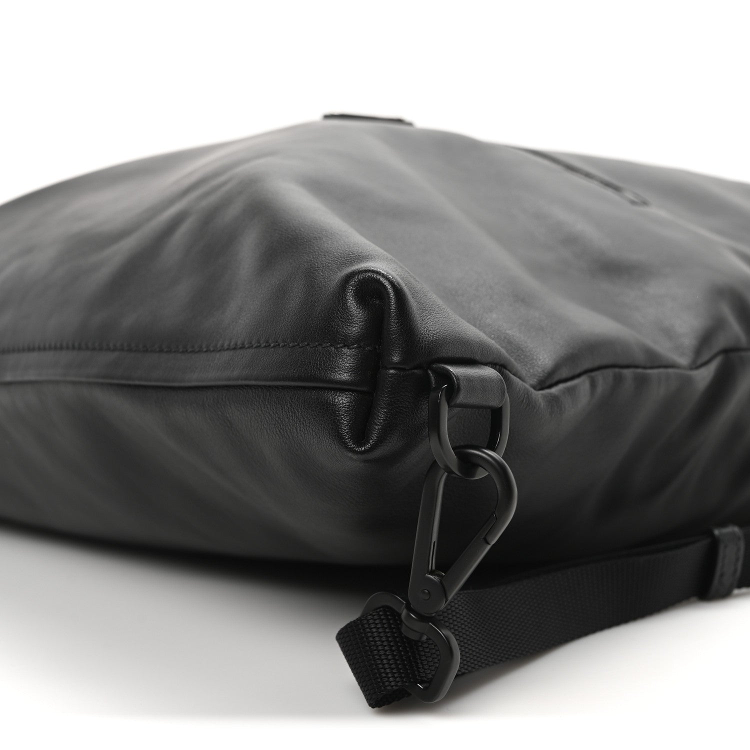 Prada Grace Lux Drawstring Backpack Black 9 of 9