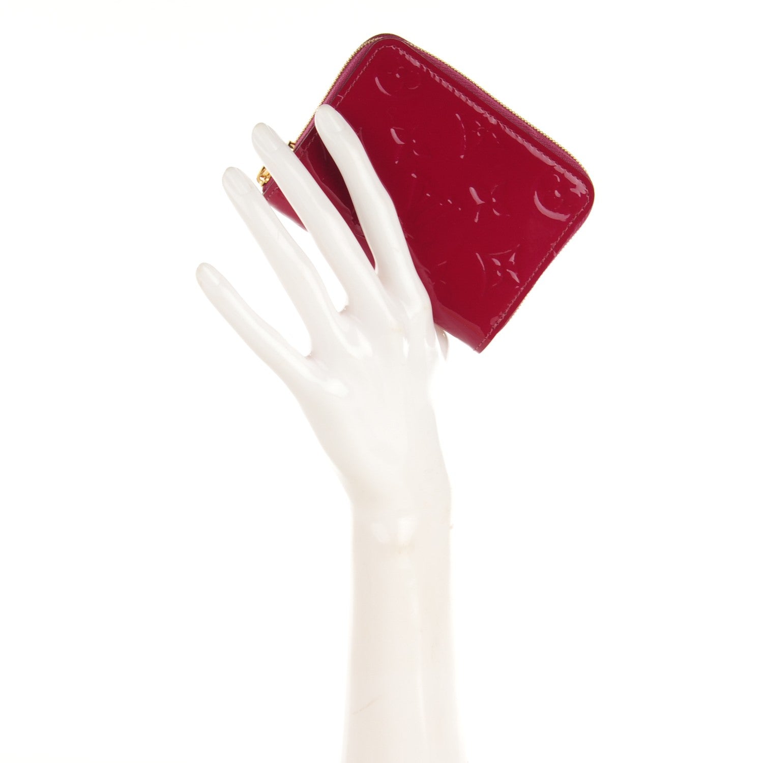 Louis Vuitton Vernis Zippy Coin Purse Magenta 2 of 6