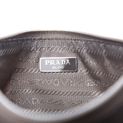 Prada Tessuto Nylon Saffiano Wristlet Argilla 5 of 9