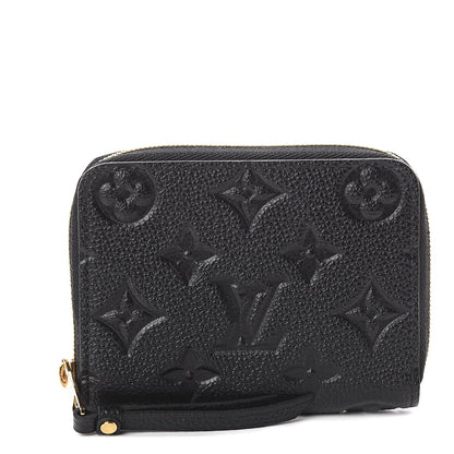 Louis Vuitton Empreinte Zippy Coin Purse Black 1 of 5