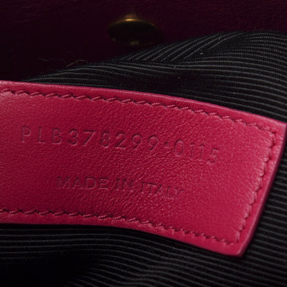 Saint Laurent Calfskin Small Sac De Jour Black Fuchsia 9 of 12