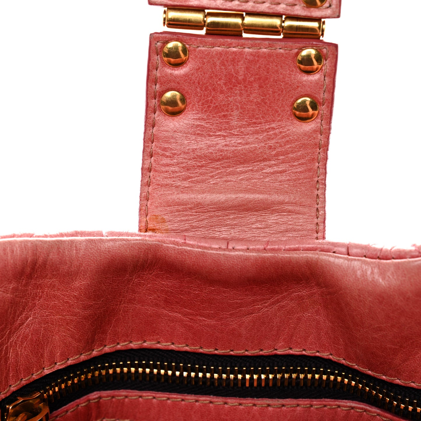 Nappa Matelasse Lux Coffer Hobo Begonia