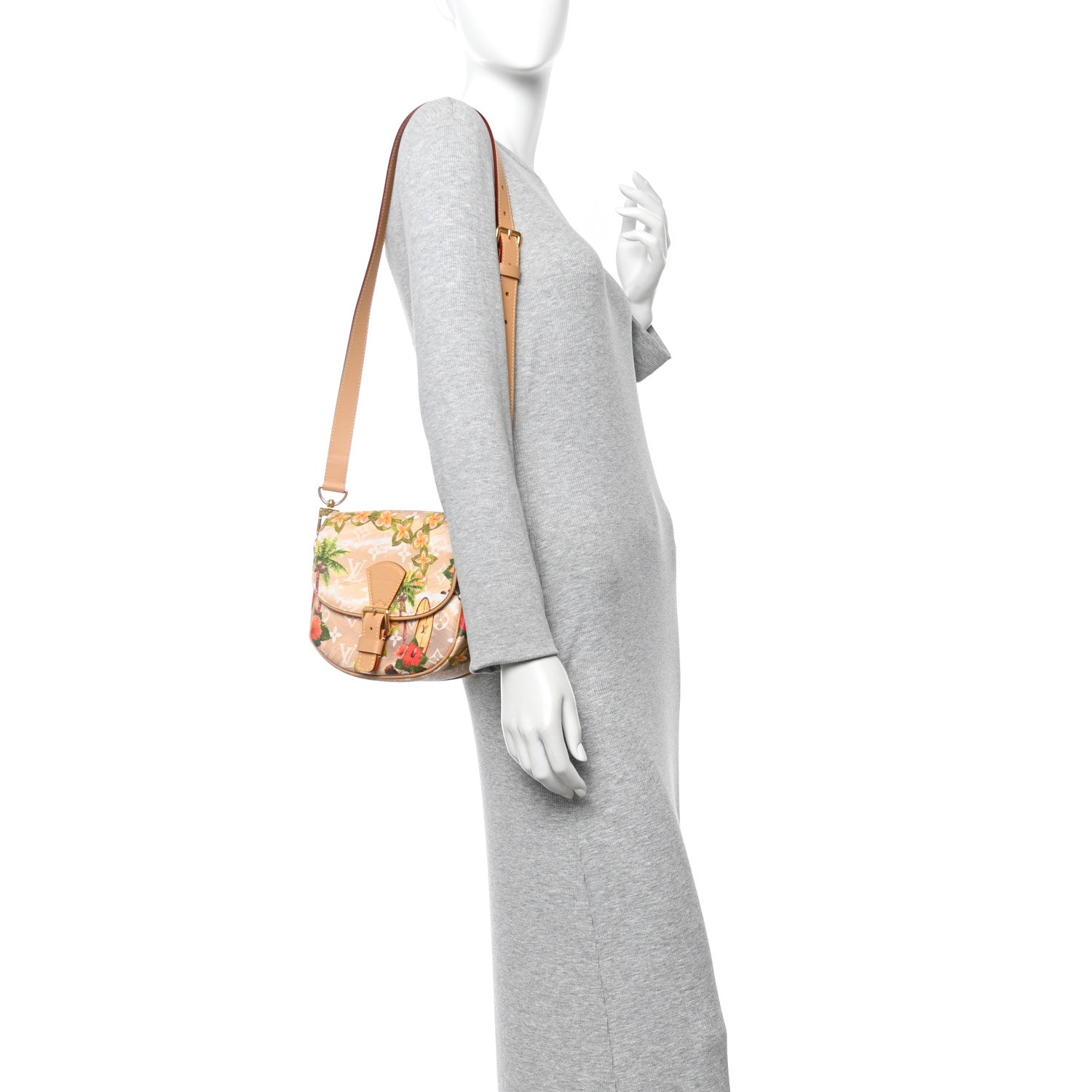 Louis Vuitton Monogram Surfin' Montsouris Messenger PM Sand 2 of 9