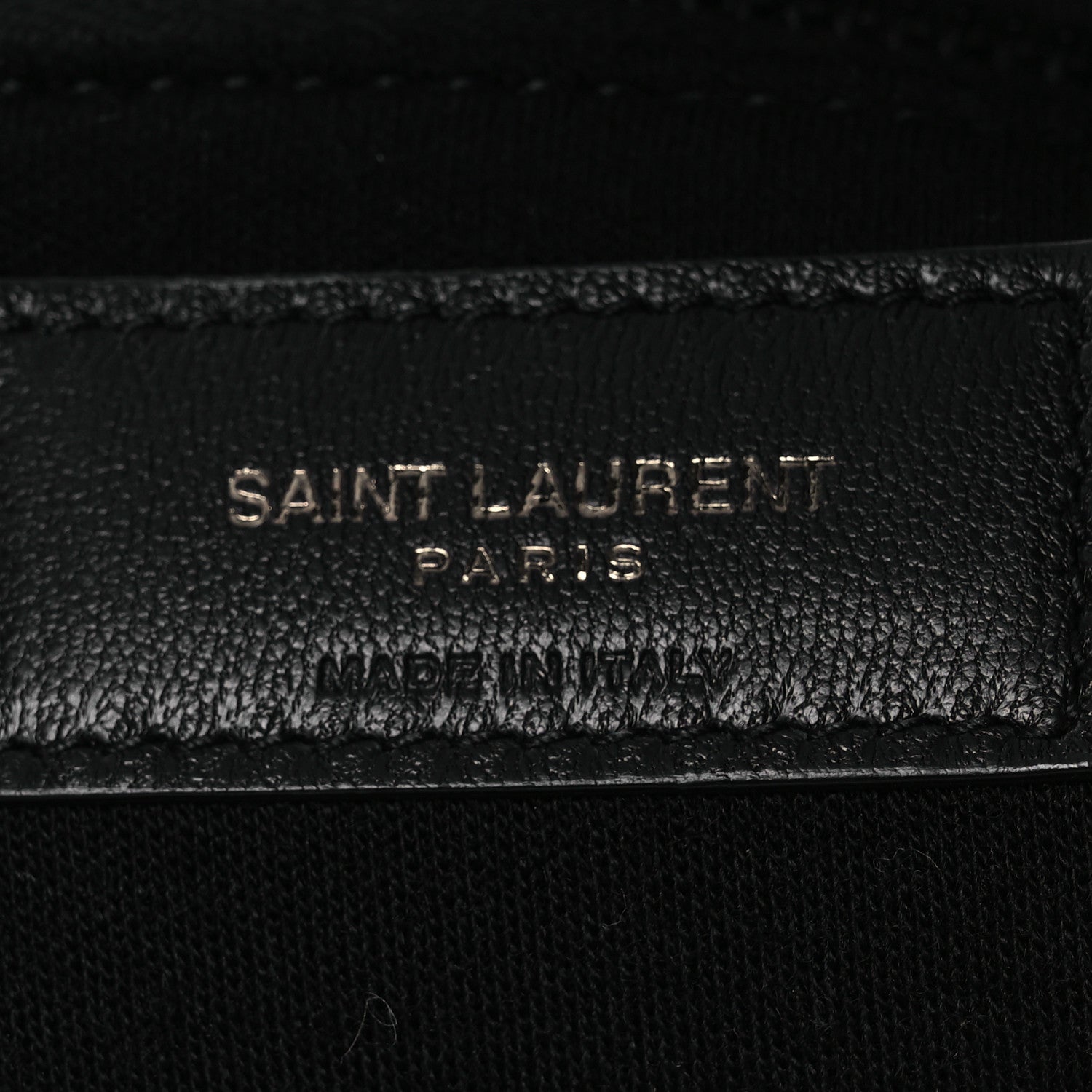 Saint Laurent Jersey Wide Puffer Tote Black 6 of 10