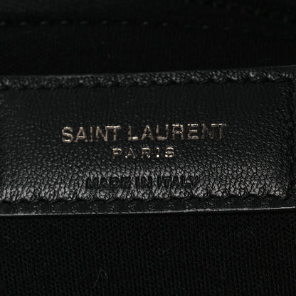Saint Laurent Jersey Wide Puffer Tote Black 6 of 10