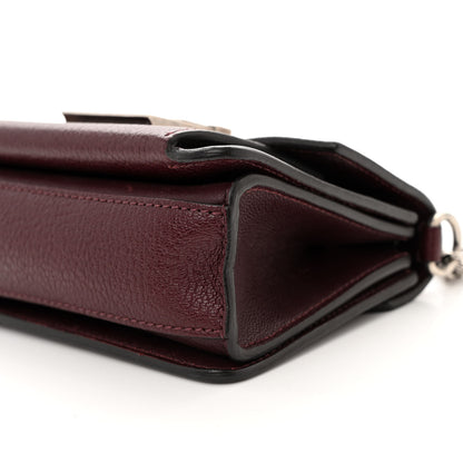 Givenchy Goatskin Mini GV3 Shoulder Bag Oxblood 9 of 9