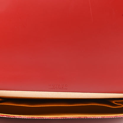 Goyard Goyardine Monte Carlo Bois Clutch Red 5 of 8