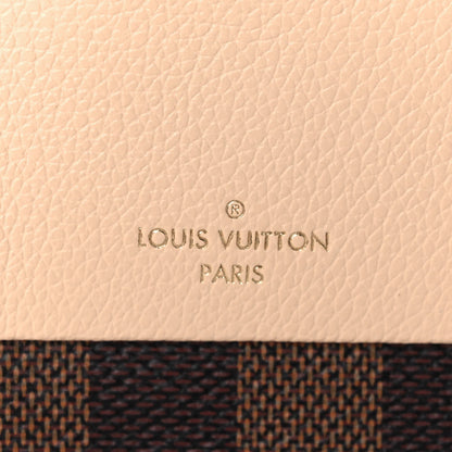 Louis Vuitton Damier Ebene Vavin Chain Wallet Creme 8 of 11