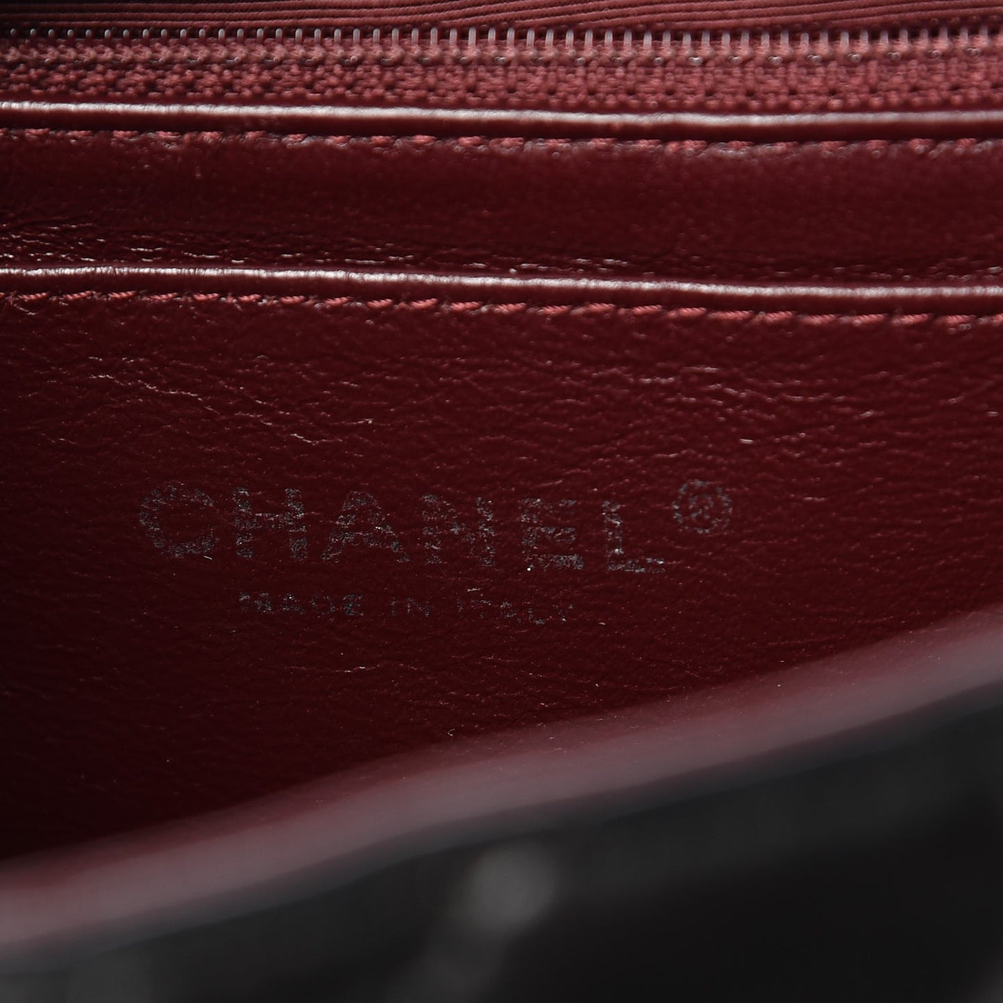 Lambskin Quilted Jumbo Single Flap Black