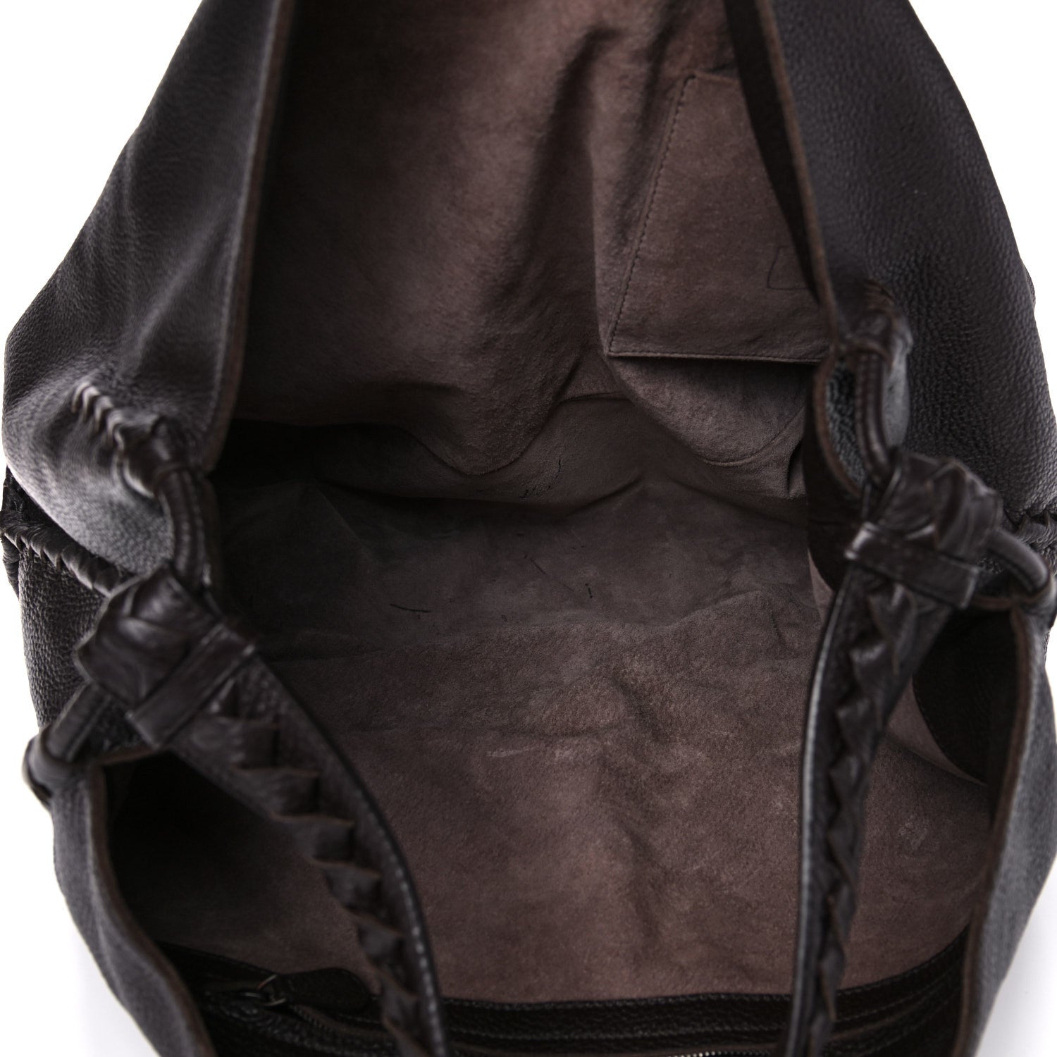 Bottega Veneta Washed Cervo Deerskin Large Hobo Ebano 5 of 16