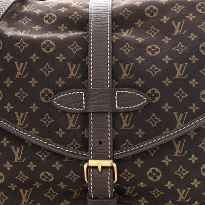 Louis Vuitton Monogram Mini Lin Saumur Ebene 9 of 11