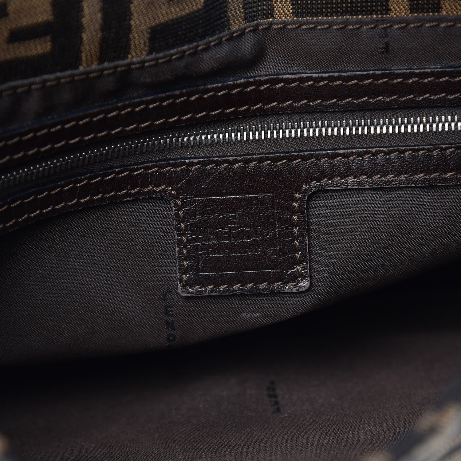 Fendi Zucca Mama Baguette Tobacco 6 of 8