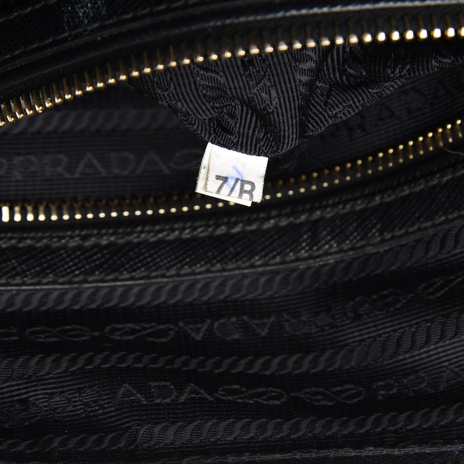 Prada Saffiano Lux Bowler Black 9 of 17