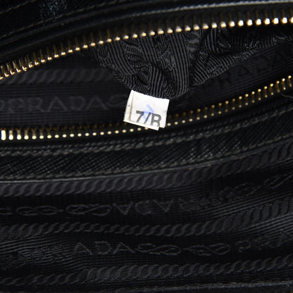 Prada Saffiano Lux Bowler Black 9 of 17