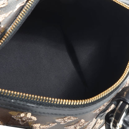 Louis Vuitton Monogram Sequins Eclipse Speedy 28 Gold 5 of 9