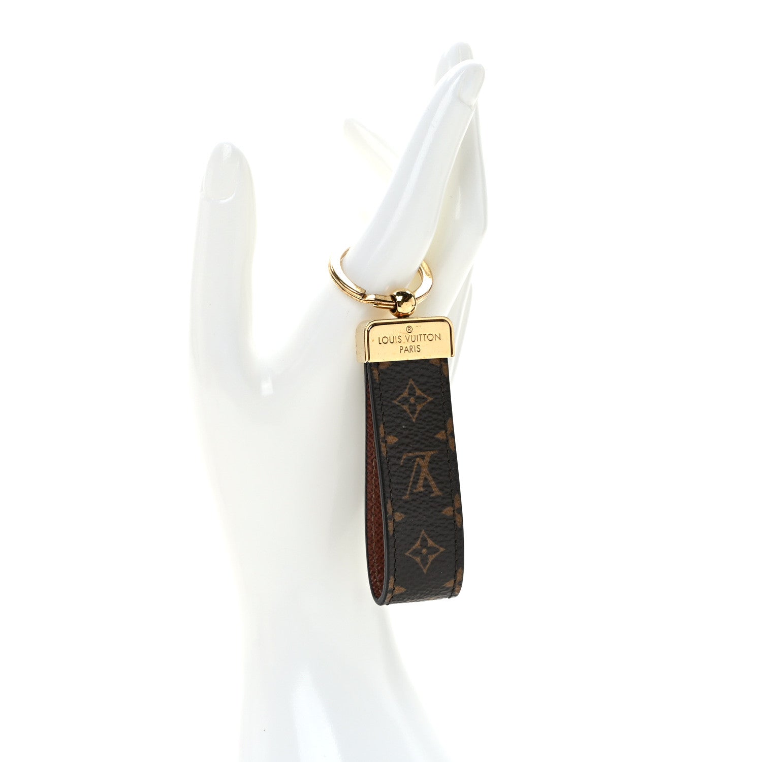 Louis Vuitton LOUIS VUITTON Monogram Dragonne Key Holder 2 of 6