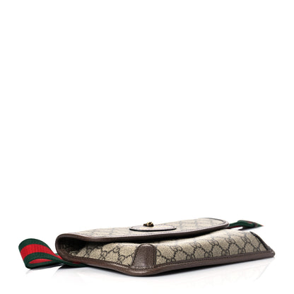Gucci GG Supreme Monogram Neo Vintage Web Belt Bag Brown 4 of 12