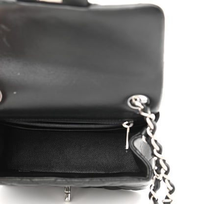 Chanel Lambskin Quilted Mini Square Flap Black 5 of 12