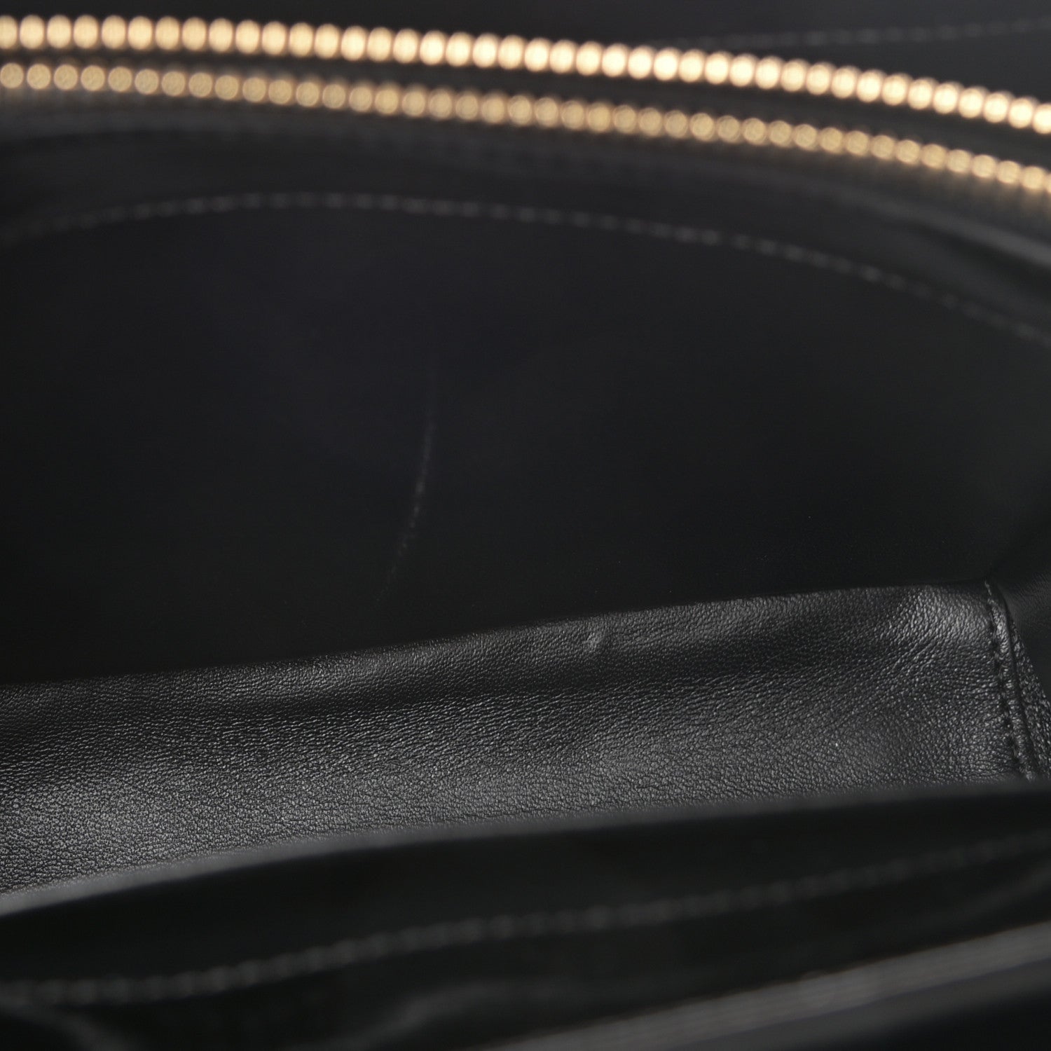 Celine Patent Calfskin Small 16 Top Handle Bag Black 6 of 13