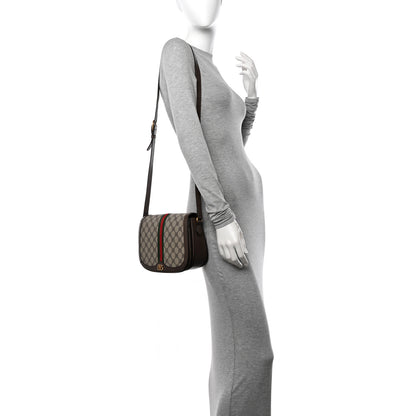 Gucci X BALENCIAGA BB Supreme Monogram Web Small Ophidia Shoulder Bag Beige New Acero 2 of 11